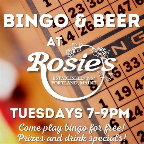 bingo in portland maine.